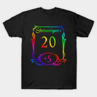 DnD Stat Shenanigan's - Rainbow T-Shirt